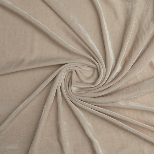 Veludo Irlandês Manteiga Marfim