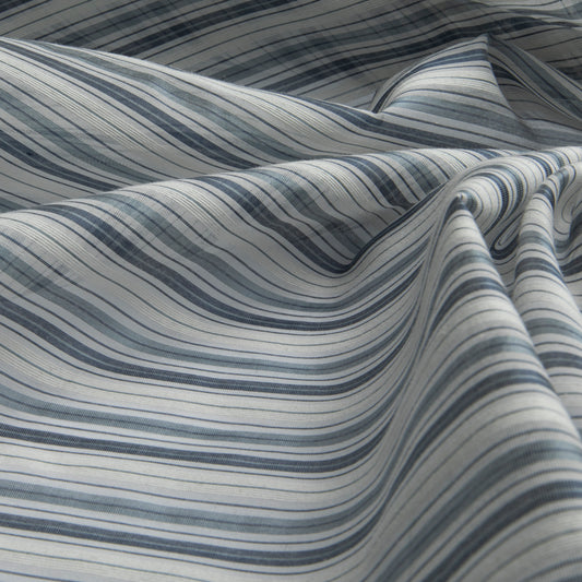 Silk Stripe Azul Marinho