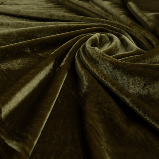 Veludo Irlandês Verde Militar