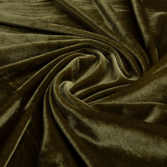 Veludo Irlandês Verde Militar