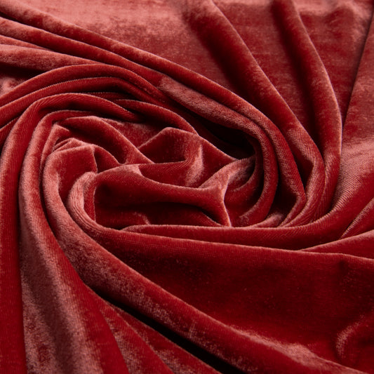 Veludo Irlandês Coral Papaya