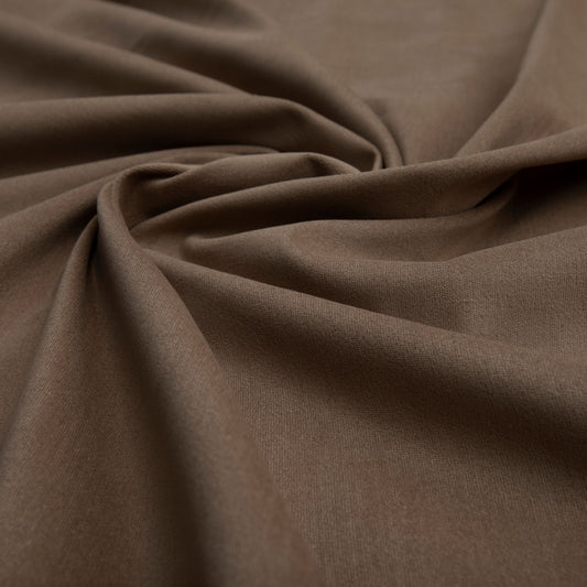 Veludo Liso Com Elastano Cáqui