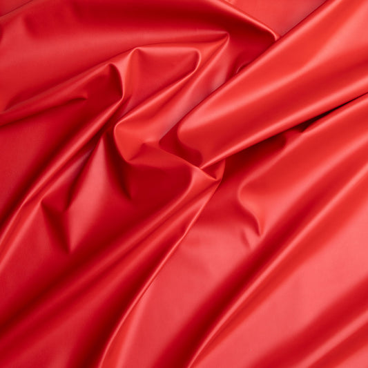 Couro Metálico  II Vermelho