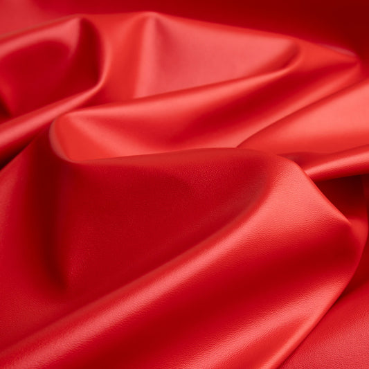 Couro Metálico  II Vermelho