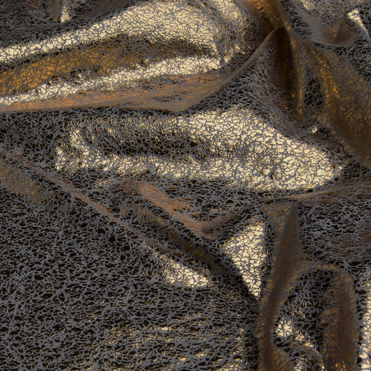 Suede Metálico Dourado