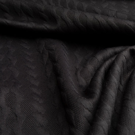 Jacquard de Malha Des 01 Grafite