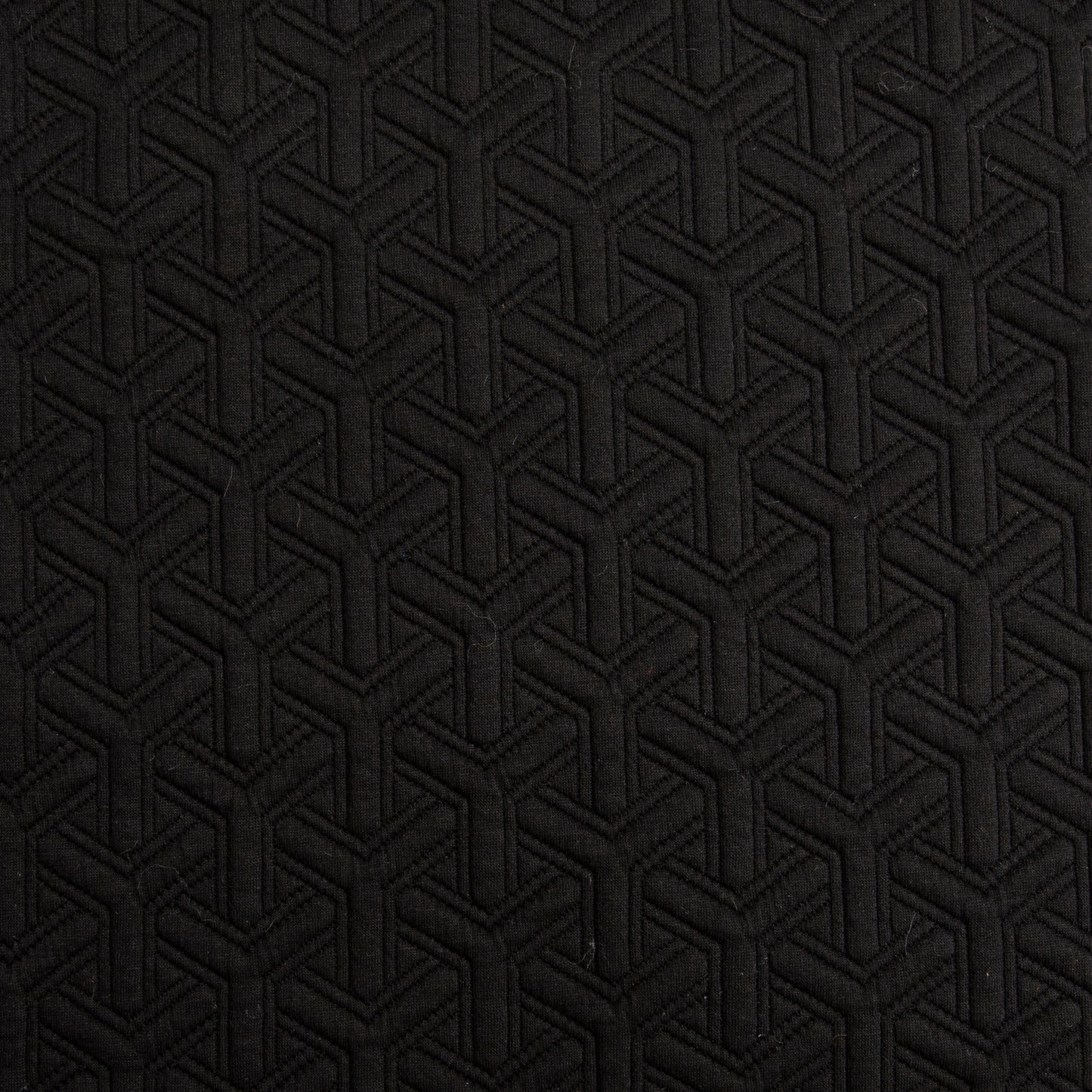 Jacquard Geométrico Preto