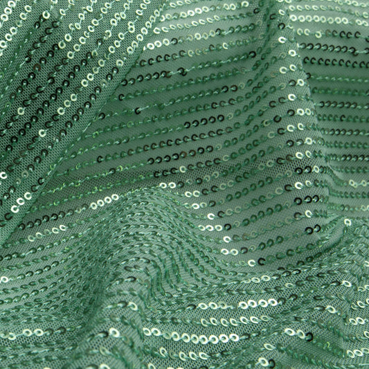 Tule Paetê Des. 2 Verde Claro