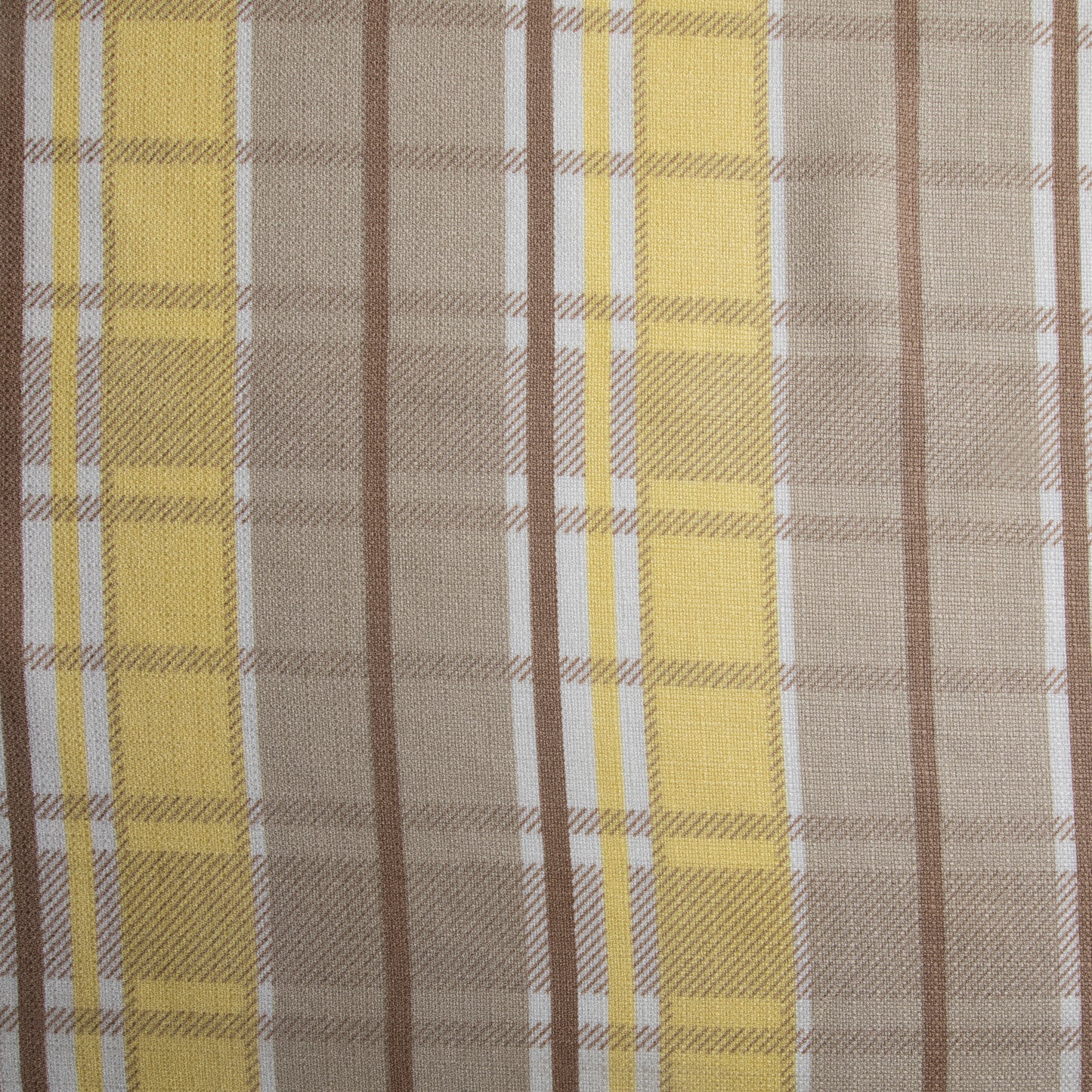 Linho Estampado Amarelo
