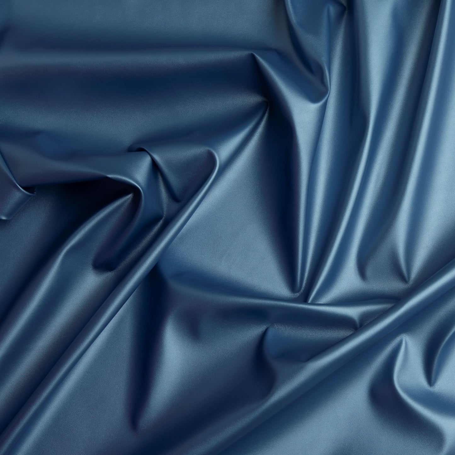 Couro Metálico II Azul Jeans