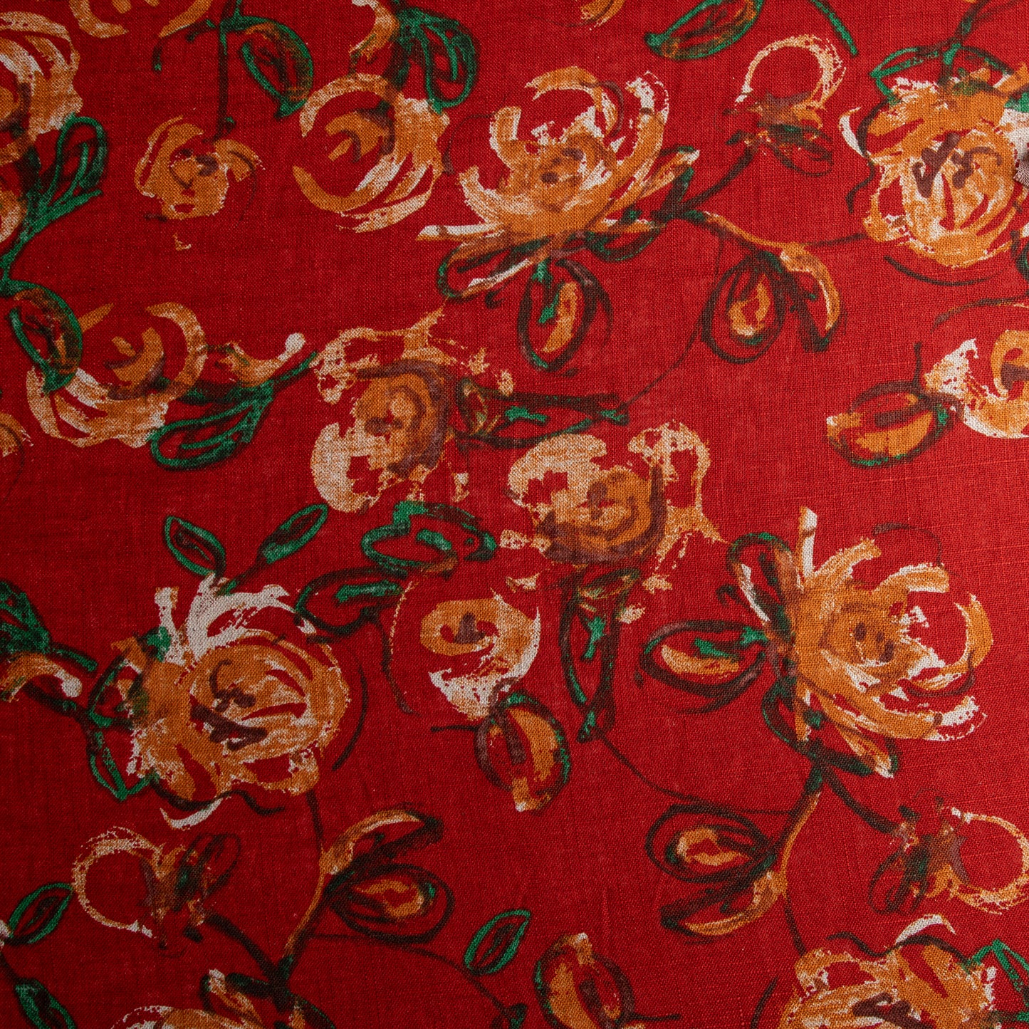Linho Estampado Cor Única