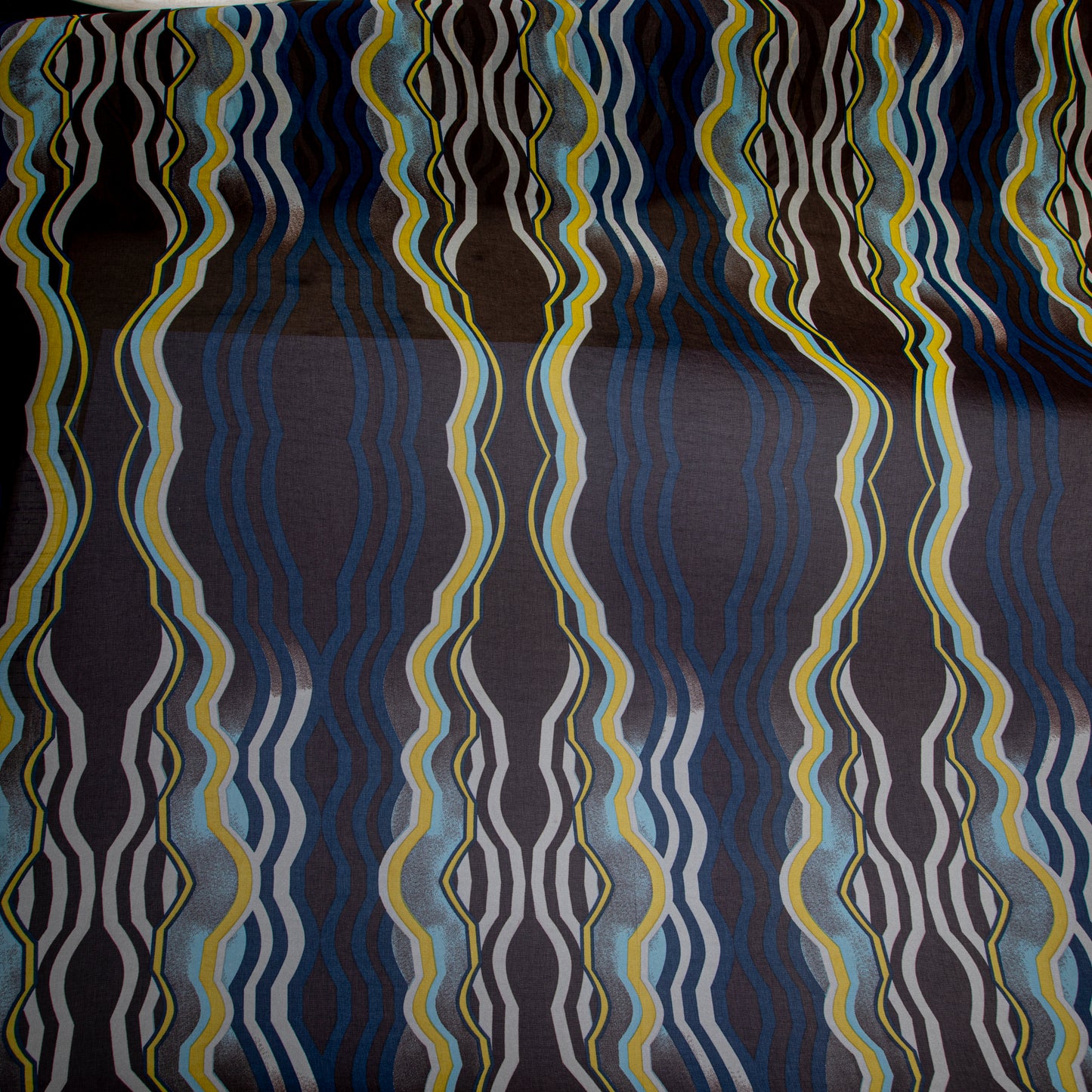 Chiffon Estampado Cor Única Des 18