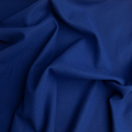 Lã Batida 100% Poliéster Azul Bic