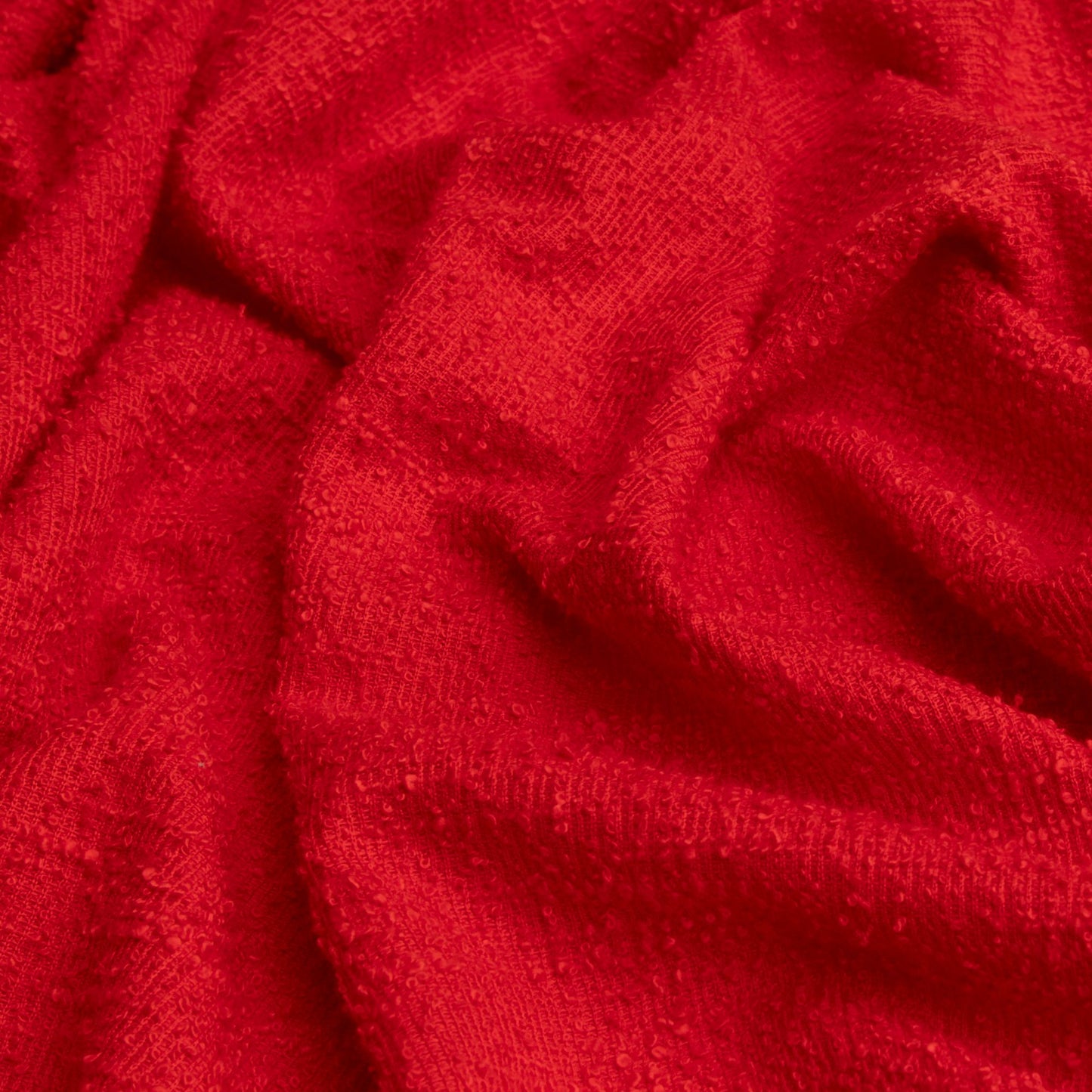 Tweed Boucle Vermelho