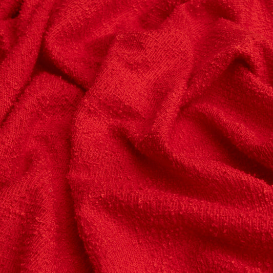 Tweed Boucle Vermelho
