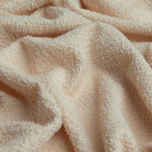 Tweed Boucle Manteiga Marfim