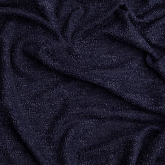 Tweed Boucle Azul Marinho