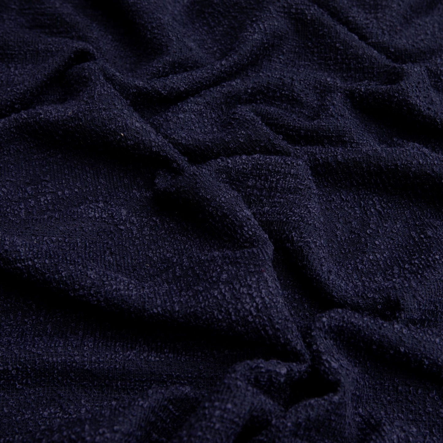 Tweed Boucle Azul Marinho