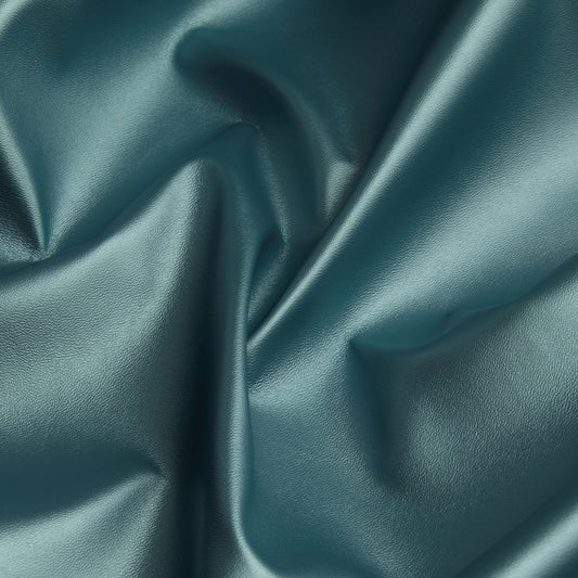 Couro Metálico  II  Aquamarine