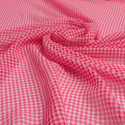 Chiffon Mini Vichy Pink