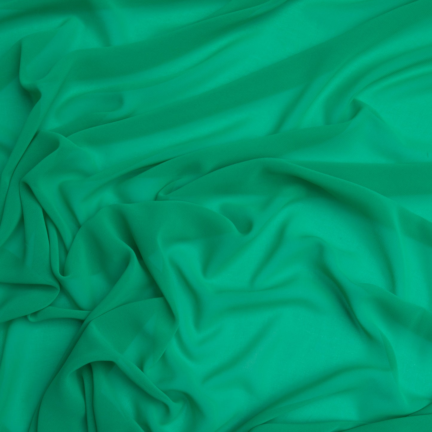 Chiffon Toque De Seda  Verde Militar