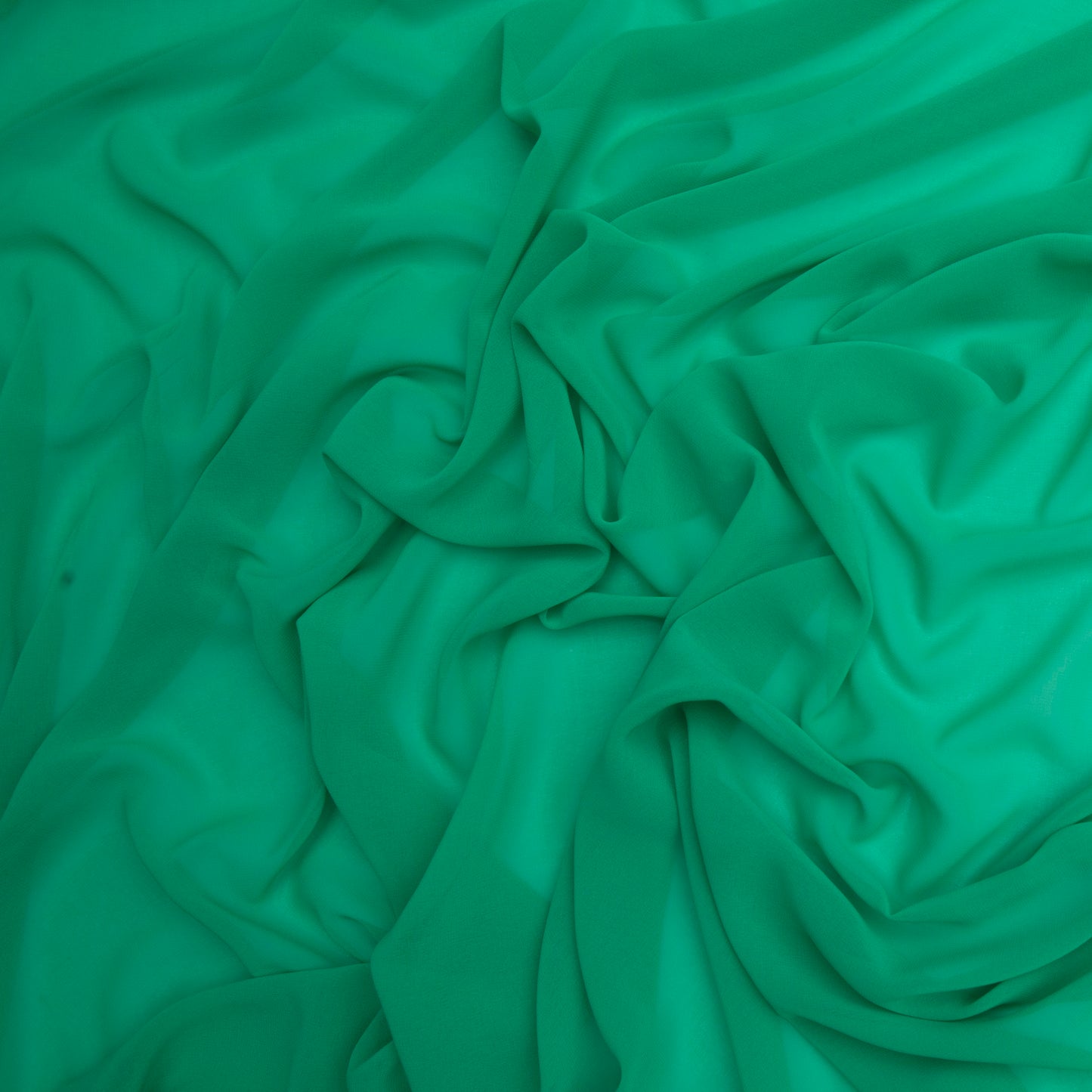 Chiffon Toque De Seda  Verde Militar