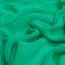 Chiffon Toque De Seda  Verde Bandeira