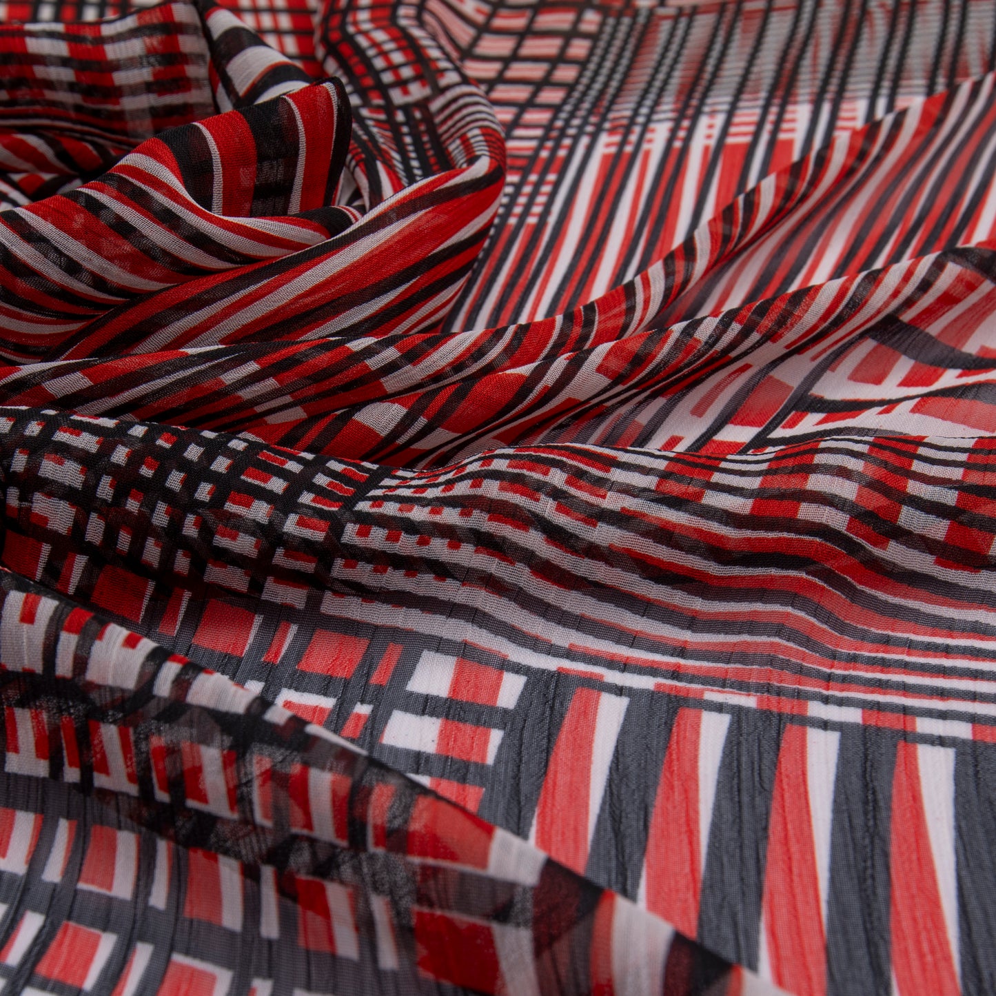Chiffon Estampado Vermelho Des 3