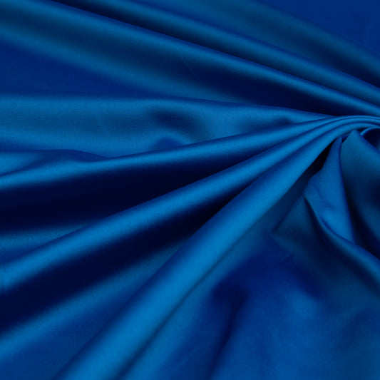 Cetim Toque De Seda Azul Royal