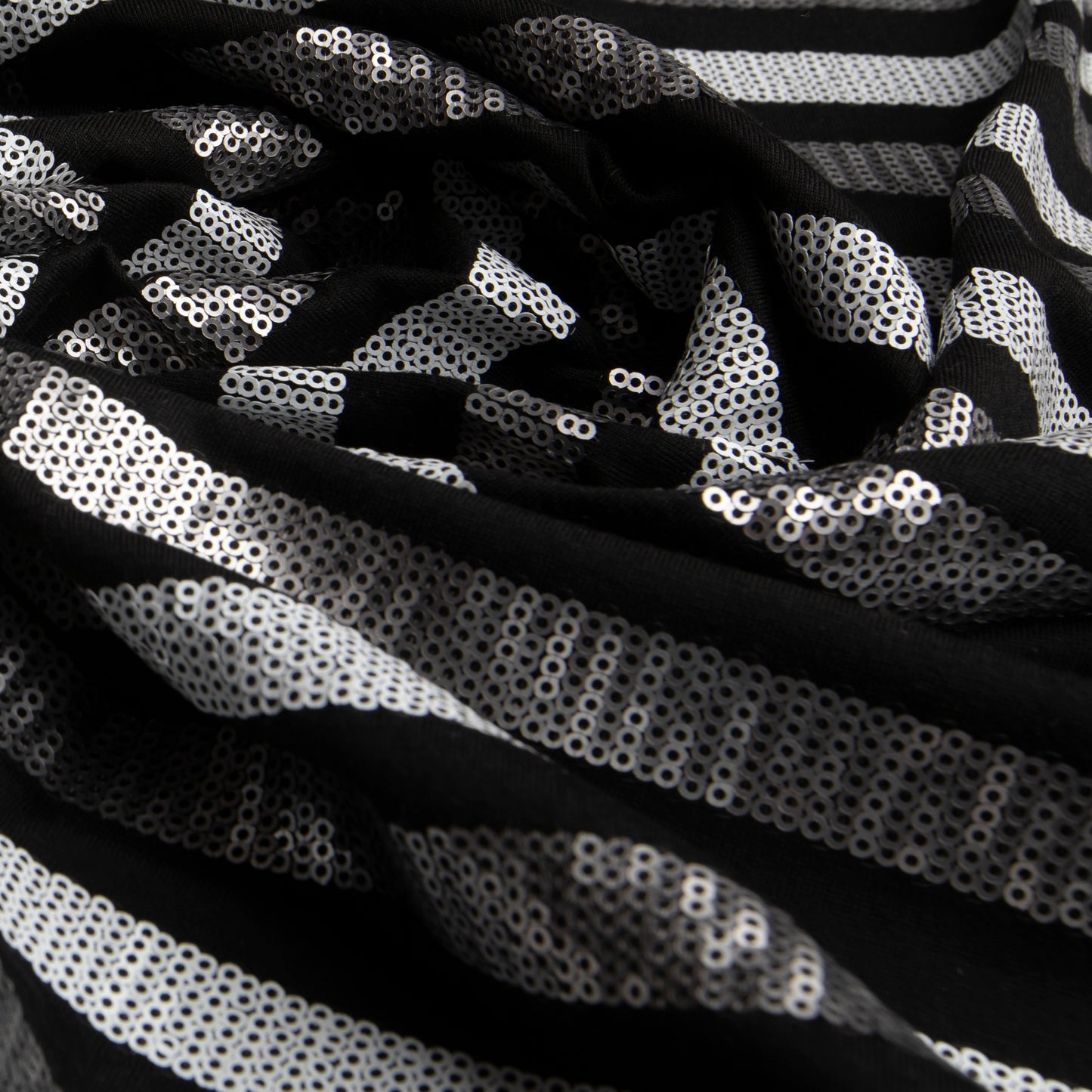 Paetê Stripe Prata