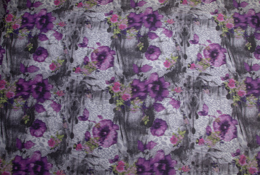 Seda de Algodão Estampado Uva Des 48