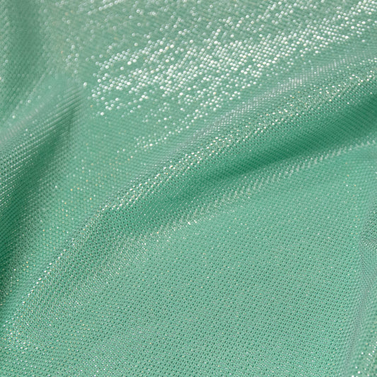 Malha Cristal Shine Verde Claro