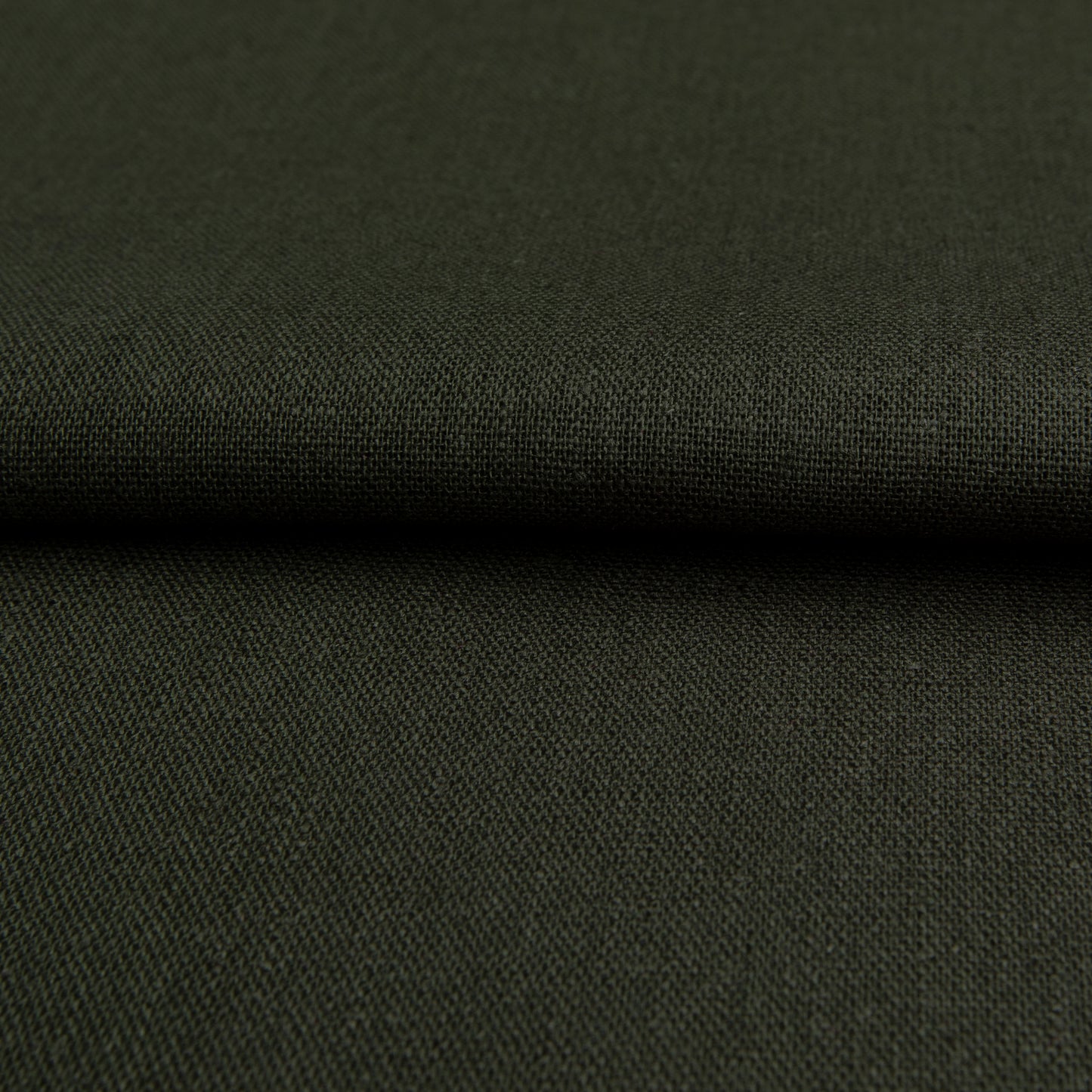 Linho Liso Verde Musgo