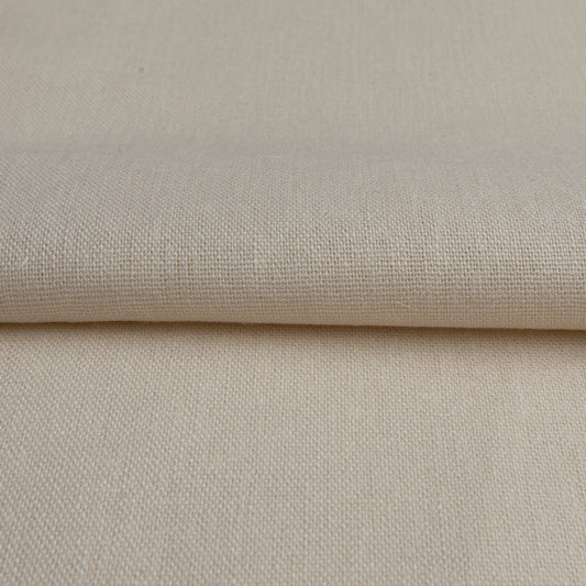 Linho Liso  Manteiga Marfim