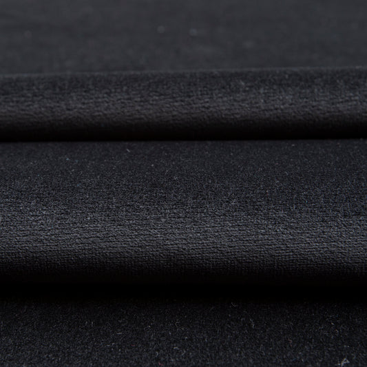 Veludo Liso Decoração Preto