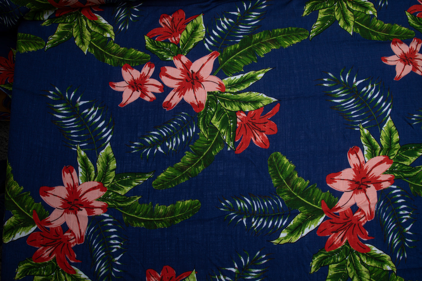 Viscose Estampada Azul