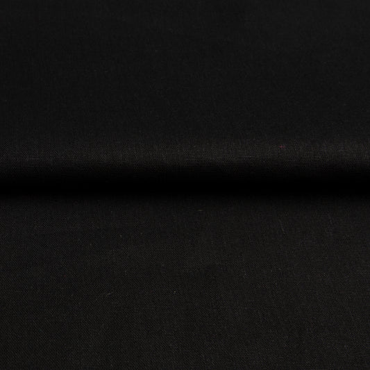 Linho Liso  Preto