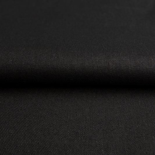 Linho Liso  Preto