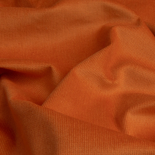 Veludo Cotelê Fino Com Elastano Ferrugem