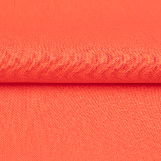 Linho Liso Laranja