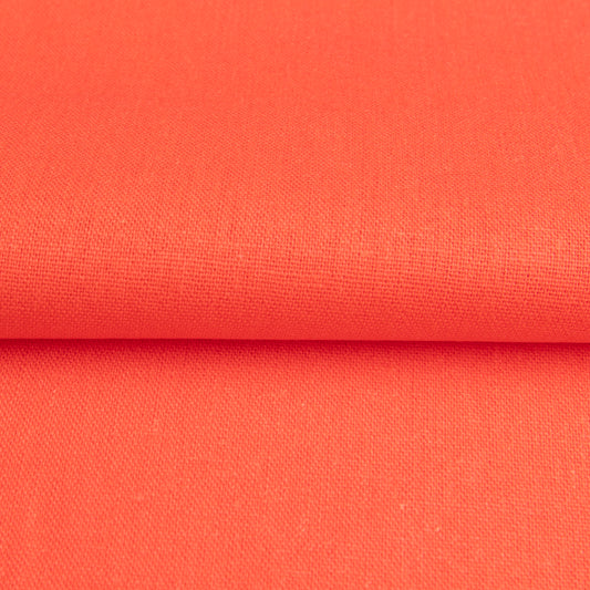 Linho Liso Laranja