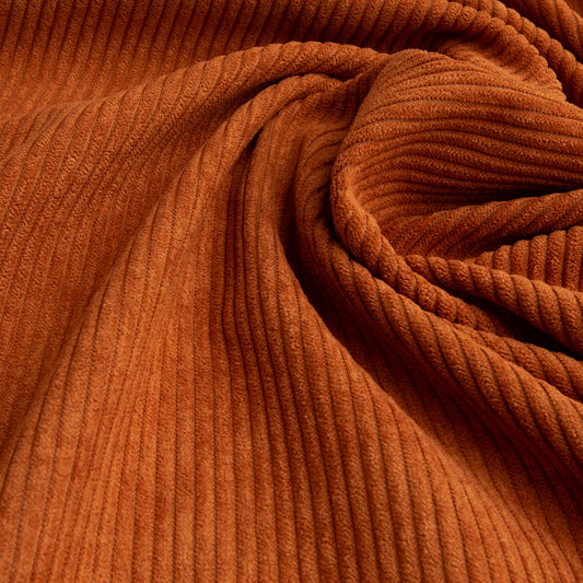 Veludo Cotelê Laranja