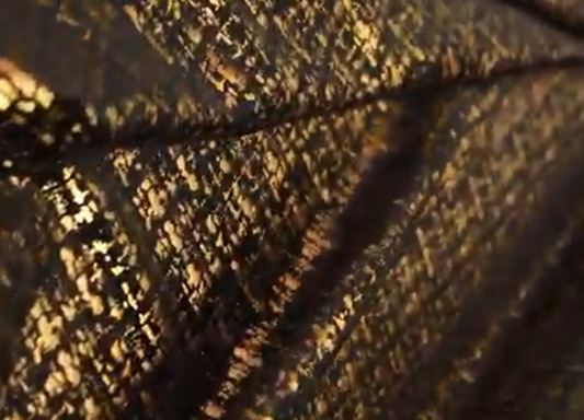 Veludo Tweed Metalizado Bronze