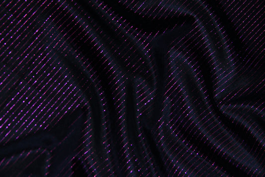 Veludo Stripe Vegas Pink