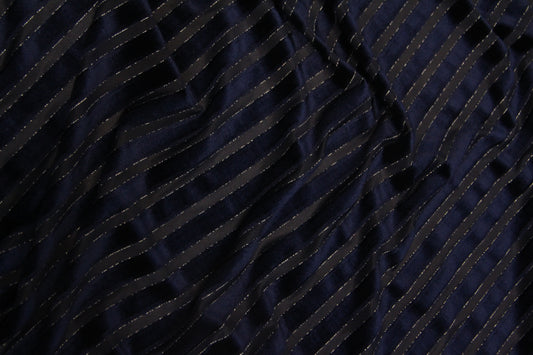 Veludo Devore Shine Preto