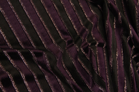 Veludo Bicolor Roxo