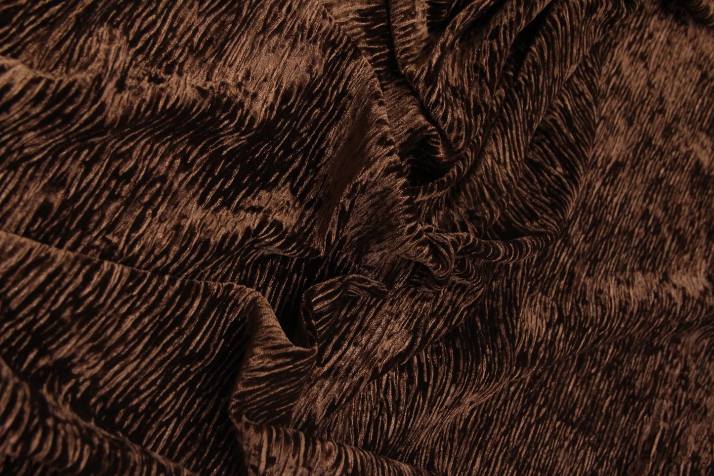 Veludo Plisse Sport Marrom