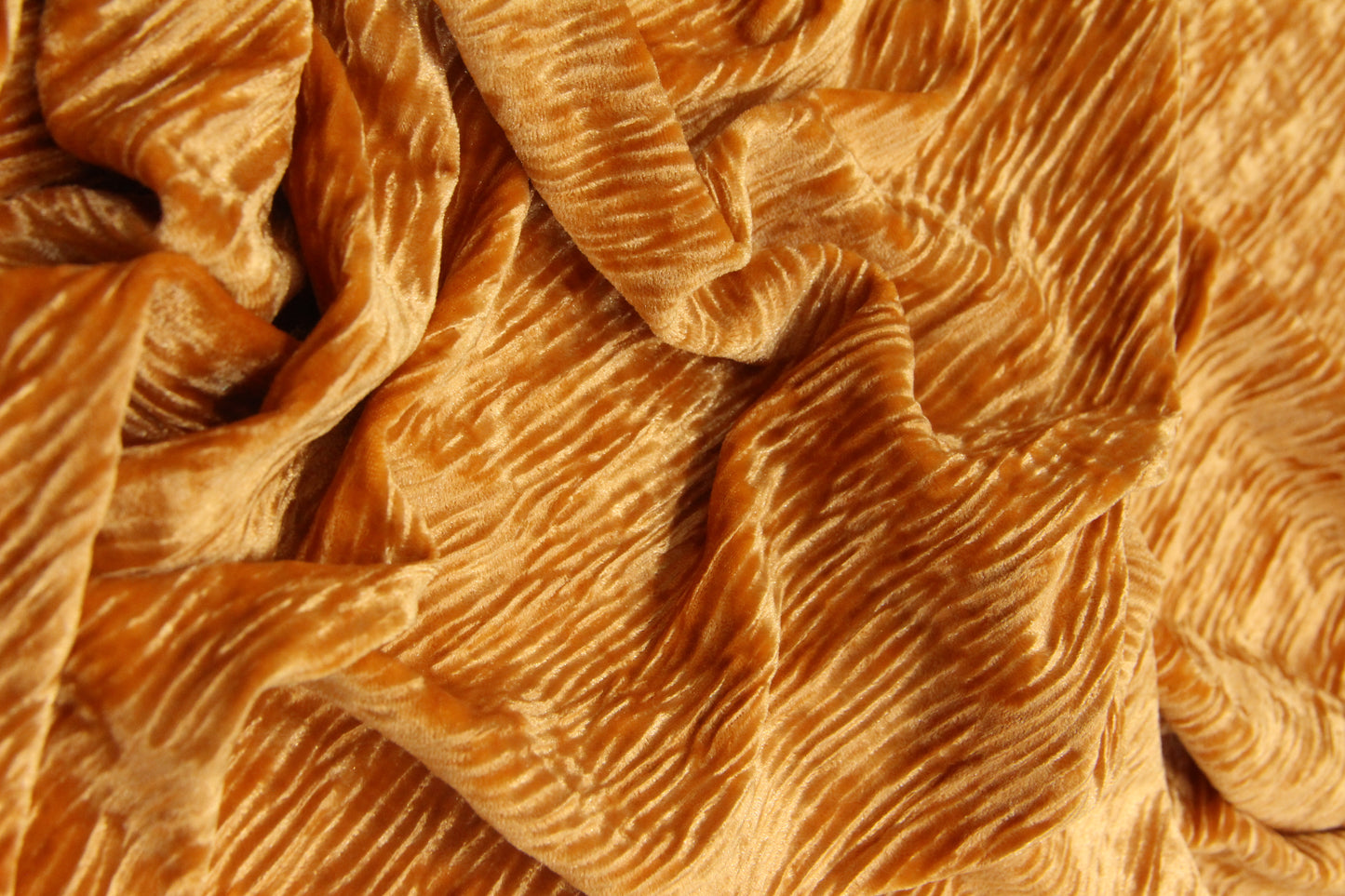 Veludo Plisse Sport Açafrão