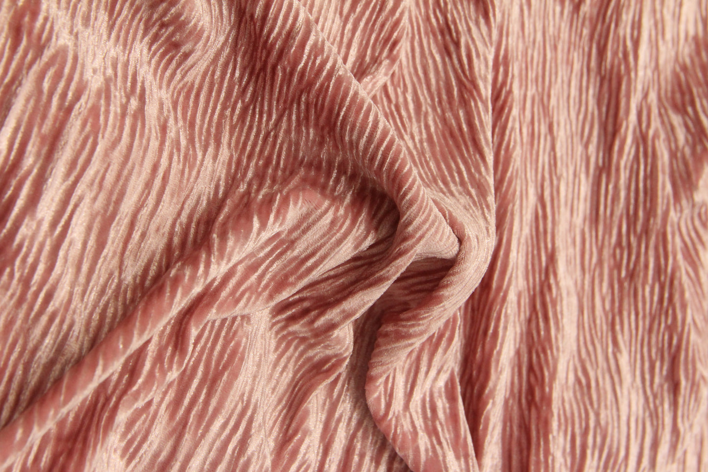 Veludo Plisse Sport Rosa Bebê