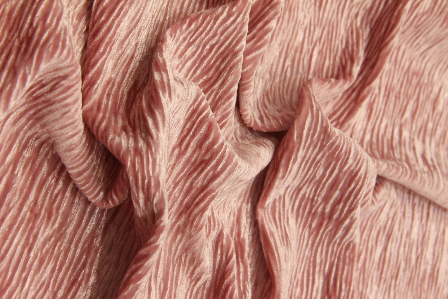 Veludo Plisse Sport Rosa Bebê